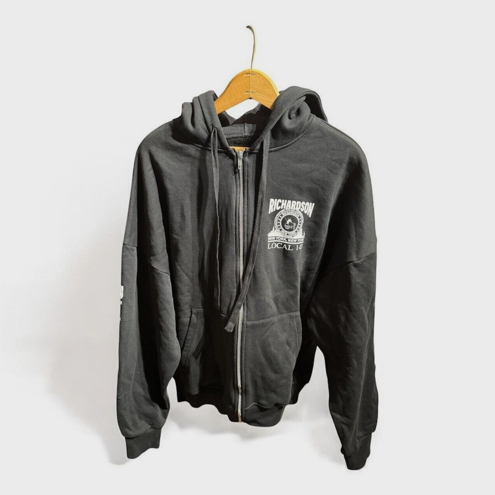 Richardson "Local 143" Teamster Zip Up Hoodie size L